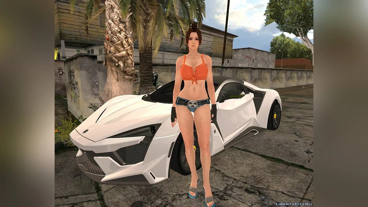 Mai Shiranui [Pantalones Cortos] de DOA5LR / GTA San Andreas
