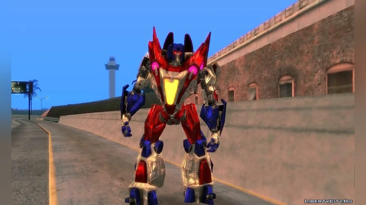 Starscream (Transformers : La guerre pour Cybertron) / GTA San Andreas