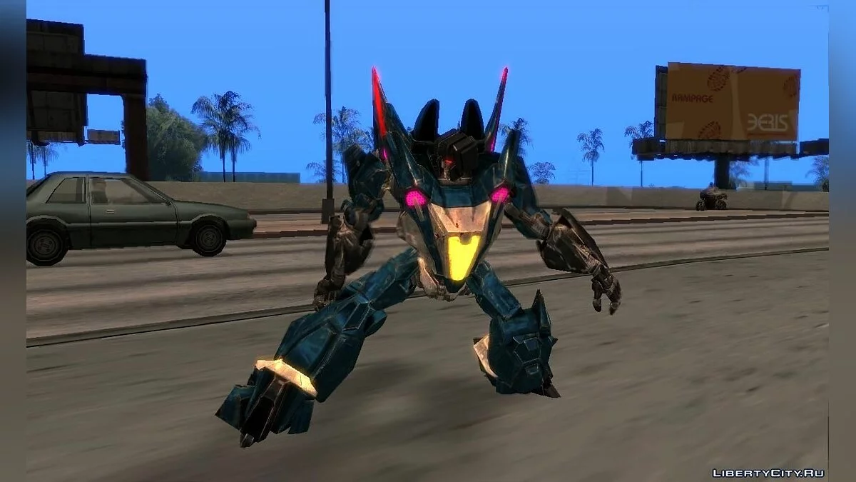 Starscream (Transformers : La guerre pour Cybertron) / GTA San Andreas