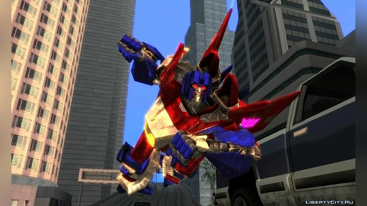 Starscream (Transformers : La guerre pour Cybertron) / GTA San Andreas