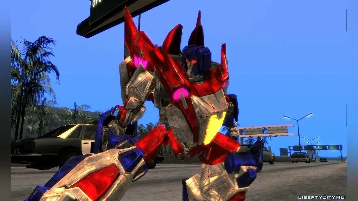 Starscream (Transformers : La guerre pour Cybertron) / GTA San Andreas