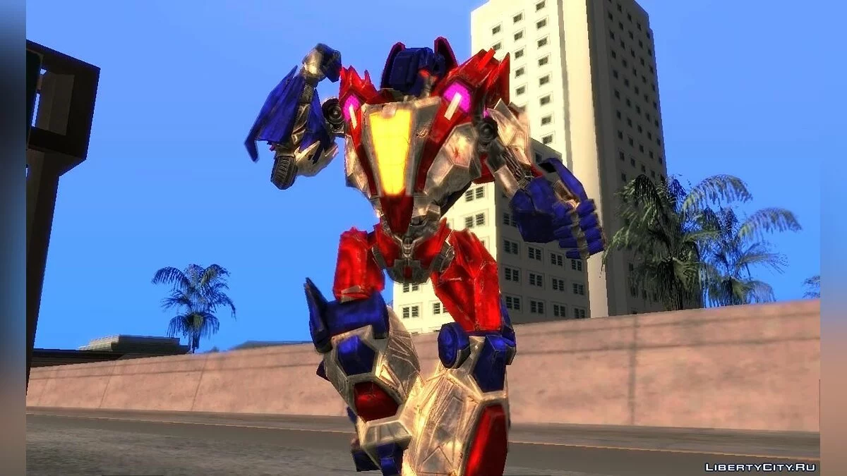 Starscream (Transformers : La guerre pour Cybertron) / GTA San Andreas