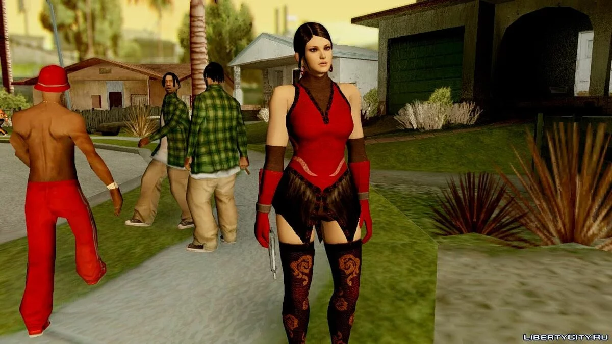 铁拳标签锦标赛2扎菲娜服装 / GTA San Andreas