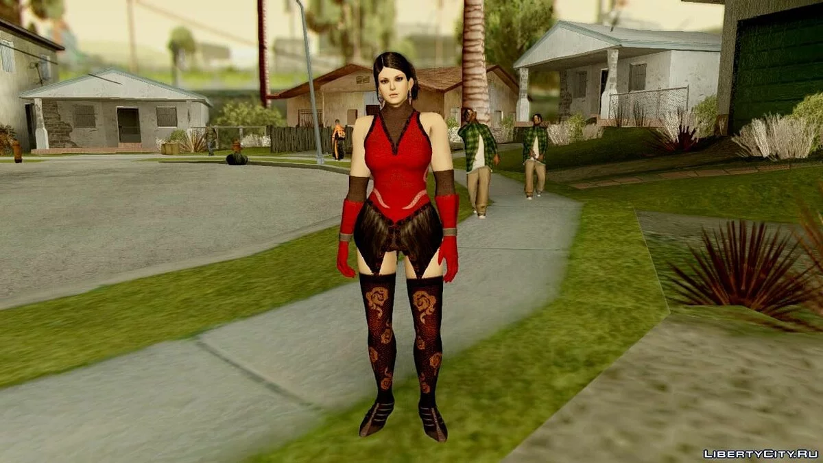 铁拳标签锦标赛2扎菲娜服装 / GTA San Andreas
