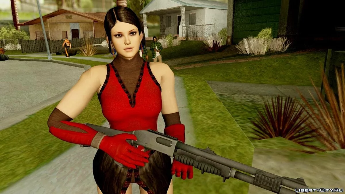 铁拳标签锦标赛2扎菲娜服装 / GTA San Andreas