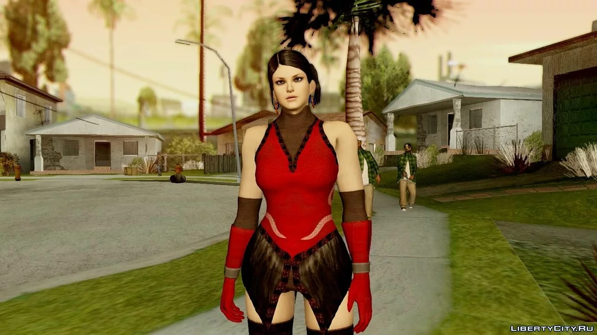 铁拳标签锦标赛2扎菲娜服装 / GTA San Andreas