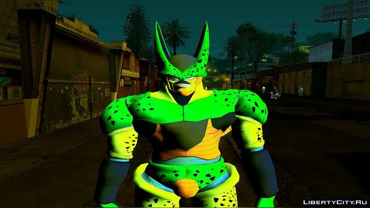 Cell Segunda з гри Dragon Ball Z / GTA San Andreas