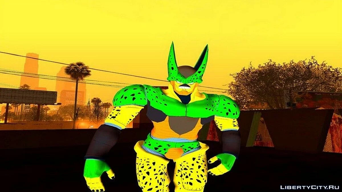 Cell Segunda з гри Dragon Ball Z / GTA San Andreas