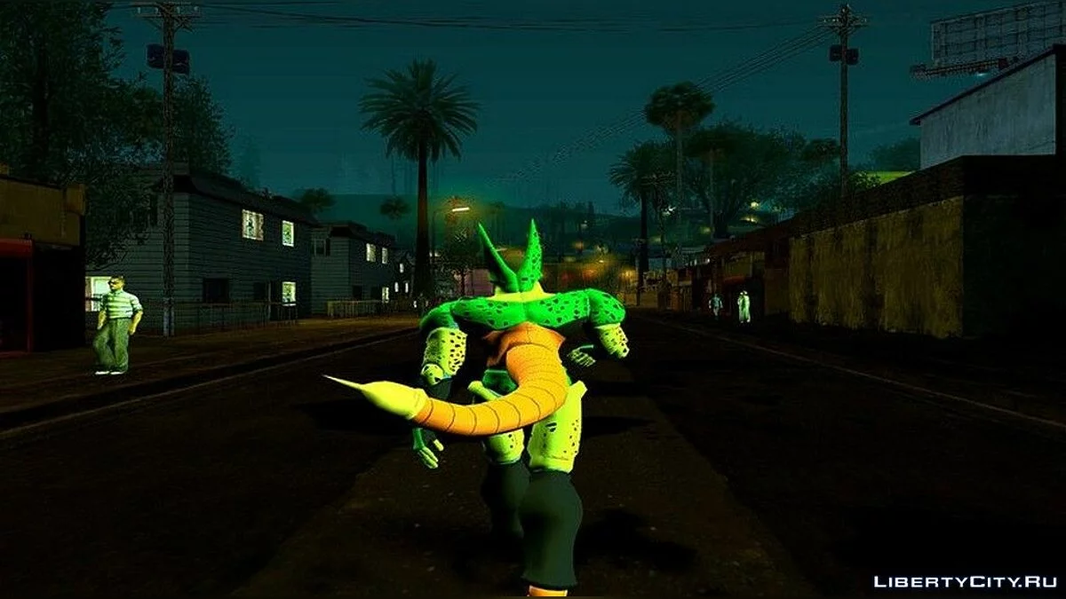 Cell Segunda з гри Dragon Ball Z / GTA San Andreas
