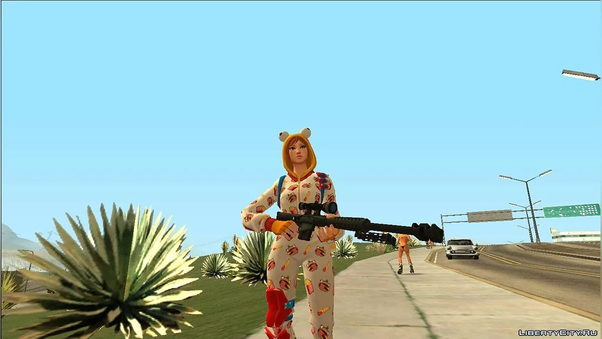 DurrBurger PJ - Garota do Fortnite / GTA San Andreas