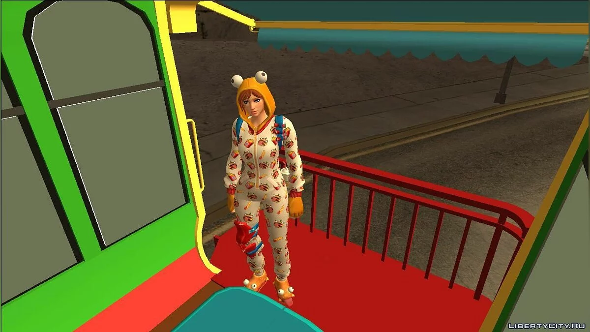 DurrBurger PJ - Garota do Fortnite / GTA San Andreas