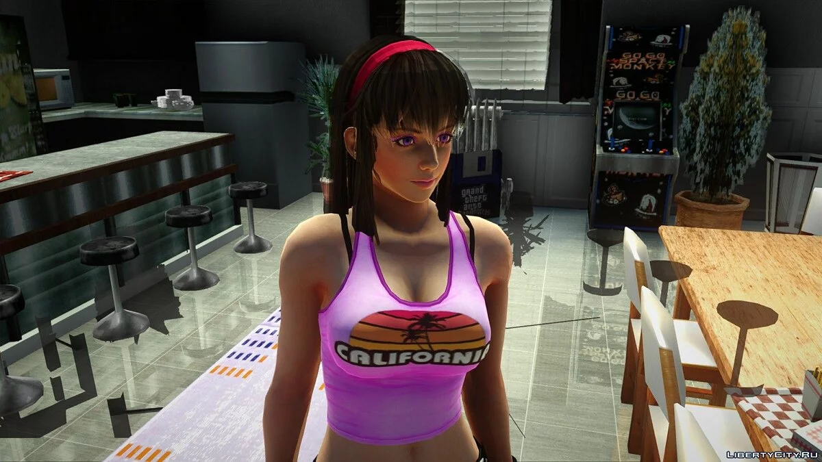 Hitomi Casual V1 from DOA 5 / GTA San Andreas