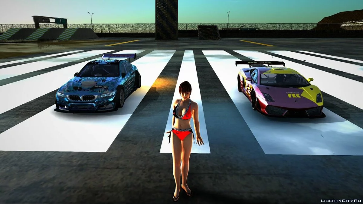 Касумі в костюмі гонщиці / GTA San Andreas