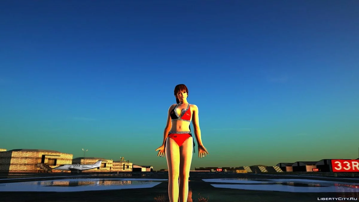 Касумі в костюмі гонщиці / GTA San Andreas