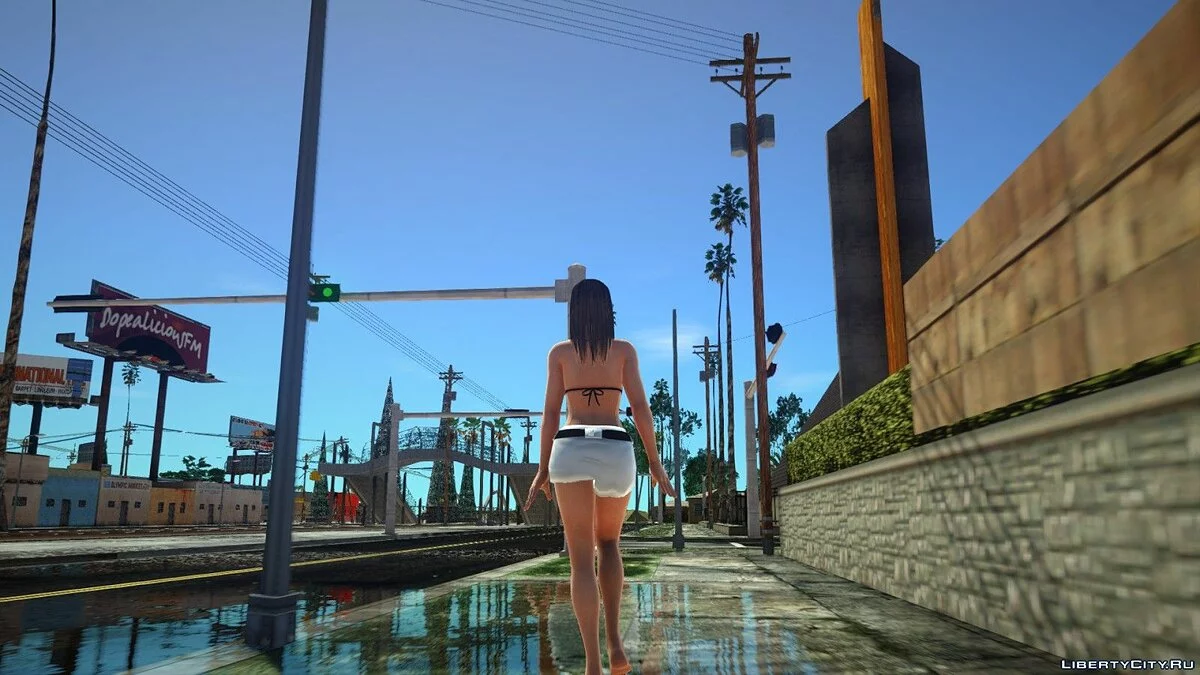 Hitomi dalam Kostum Panas / GTA San Andreas