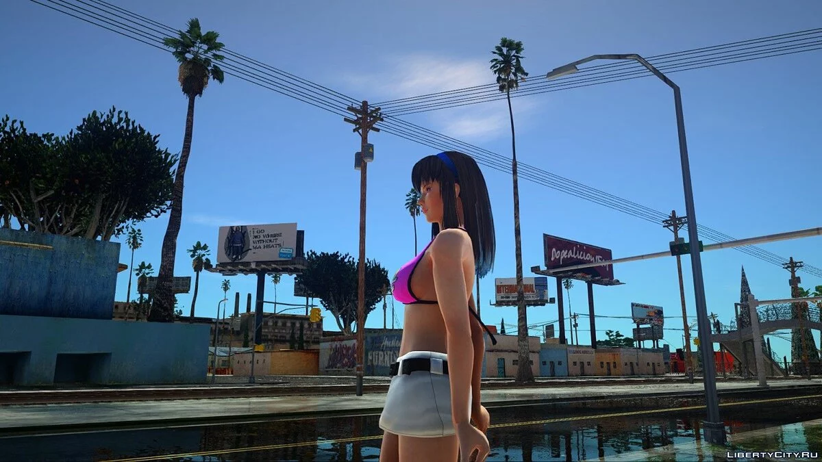 Hitomi dalam Kostum Panas / GTA San Andreas