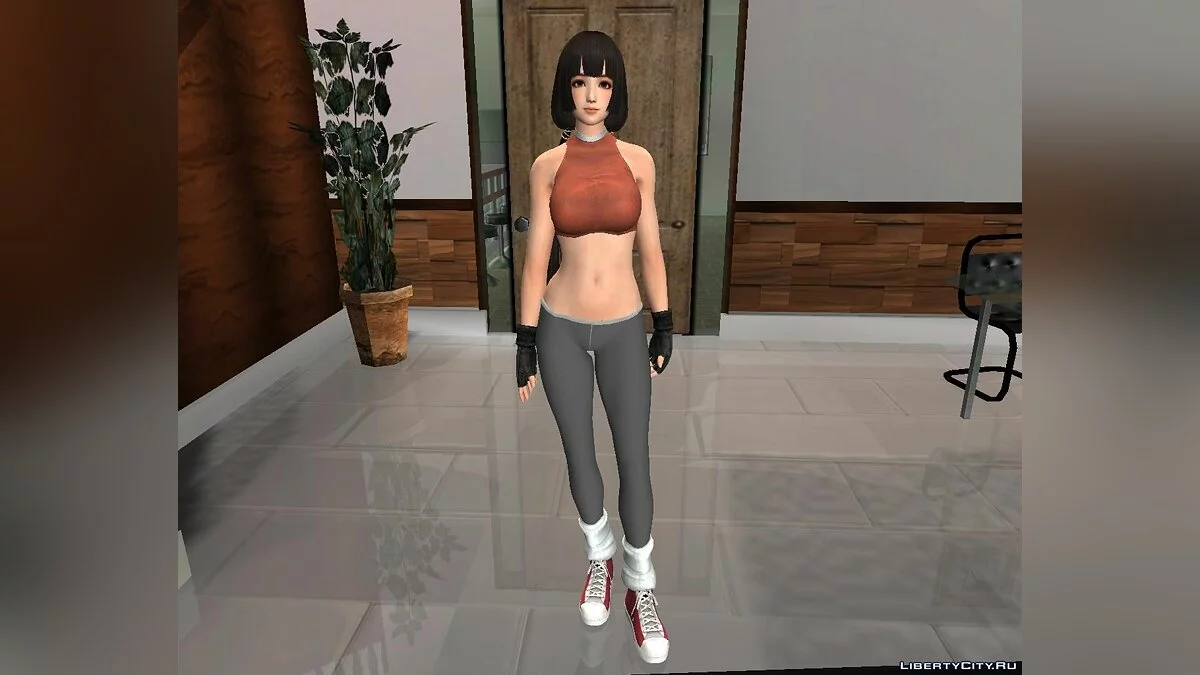 Naotora Ii in Sportleggings aus DOA 5 / GTA San Andreas