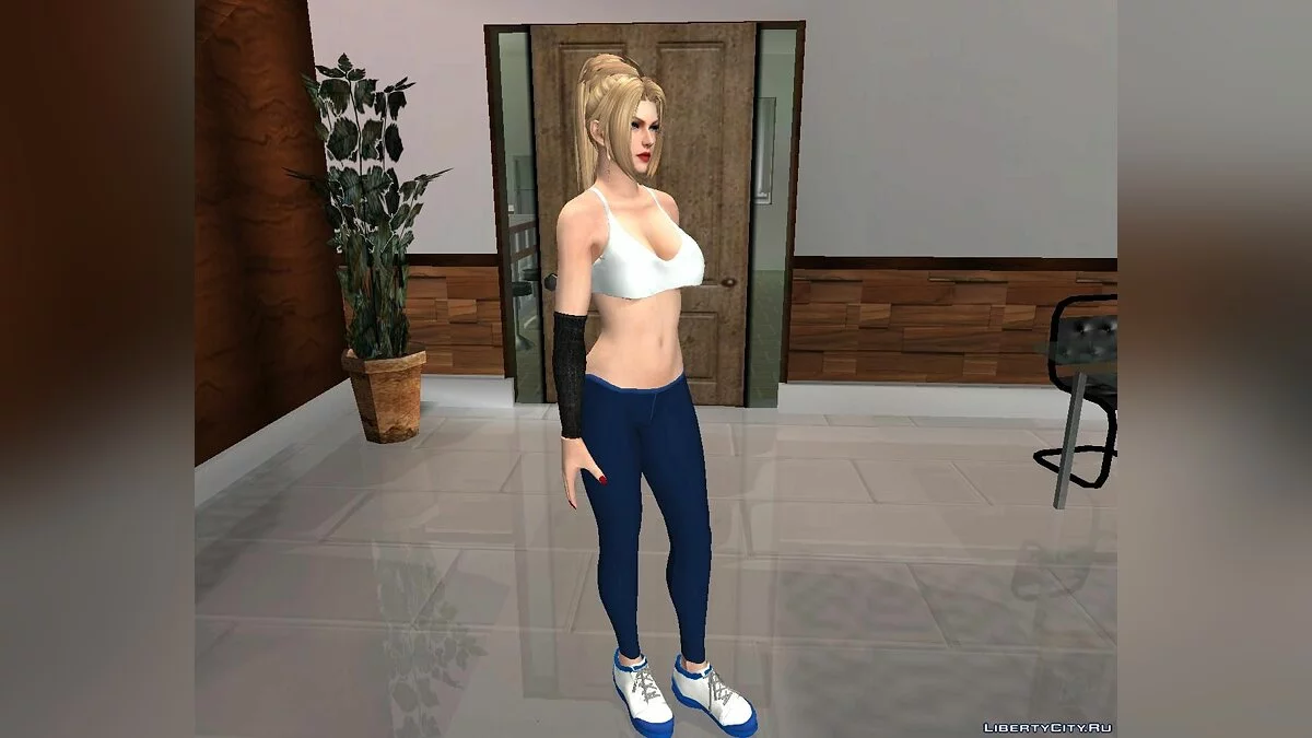Rachel in Sport Leggings from DOA 5 / GTA San Andreas