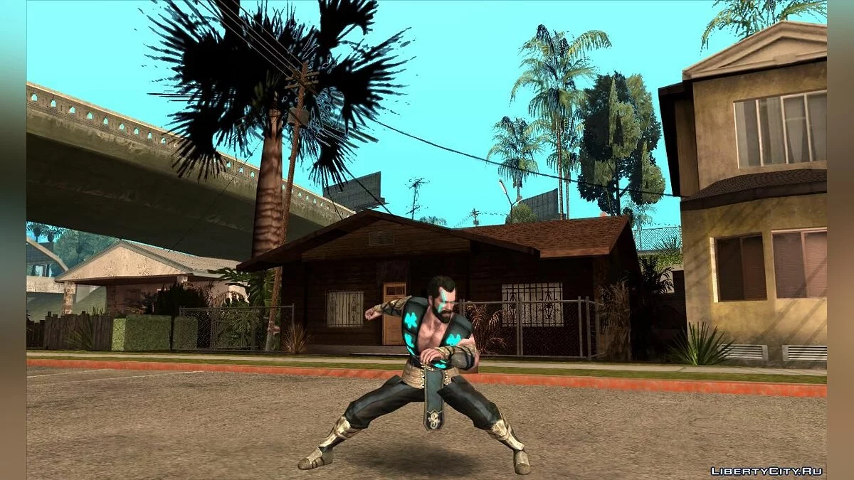 Sub-Zero dari Mortal Kombat X / GTA San Andreas