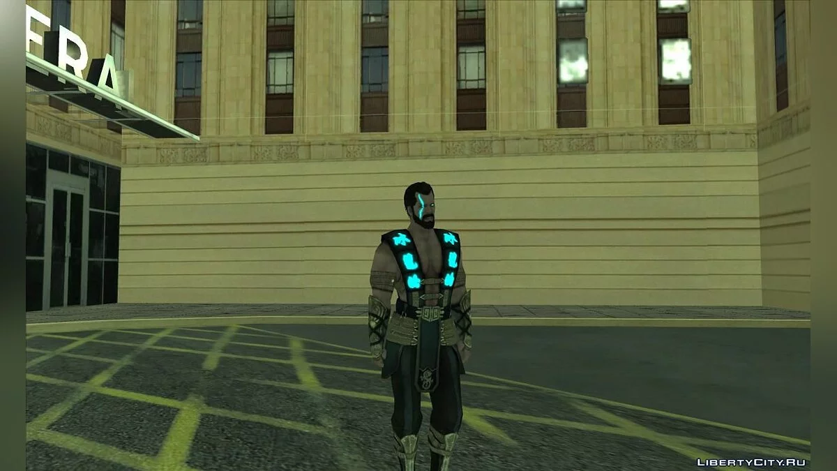 Sub-Zero dari Mortal Kombat X / GTA San Andreas