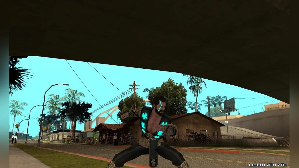 Sub-Zero dari Mortal Kombat X / GTA San Andreas