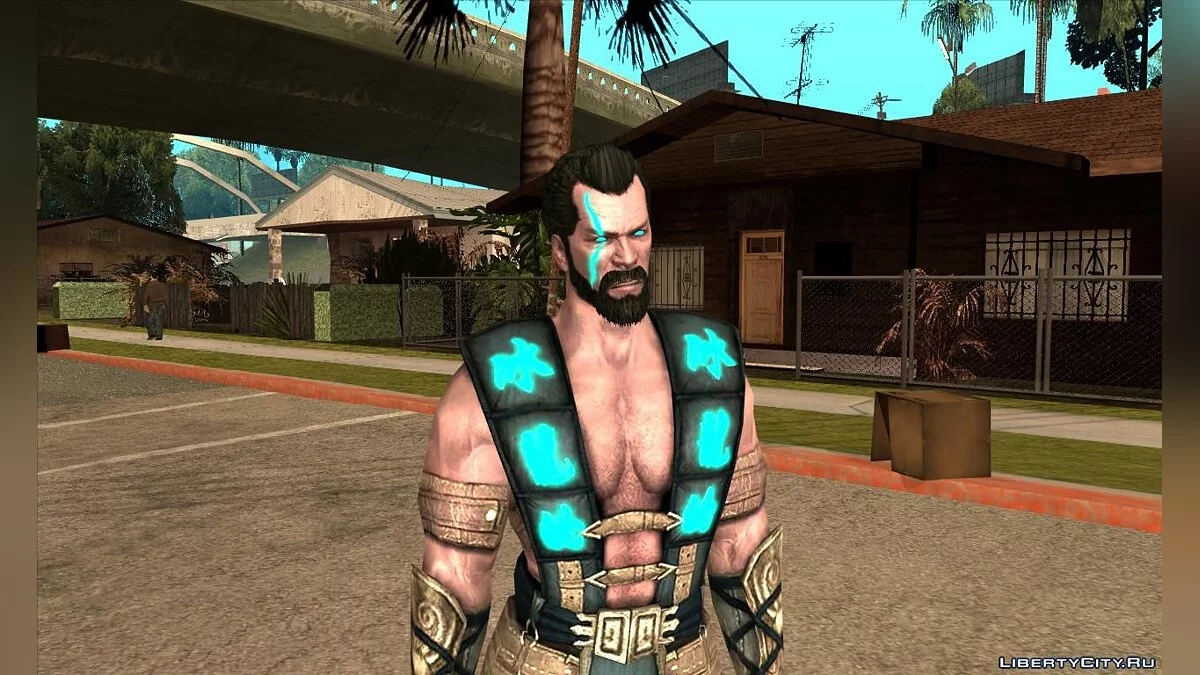 Sub-Zero dari Mortal Kombat X / GTA San Andreas