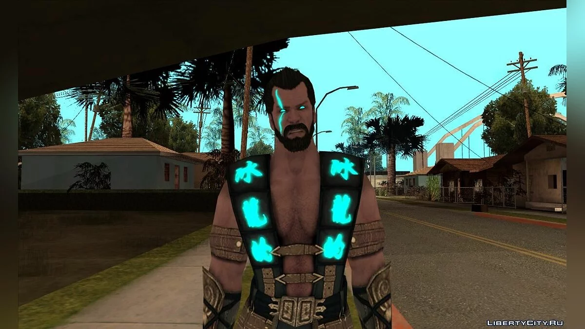 Sub-Zero dari Mortal Kombat X / GTA San Andreas