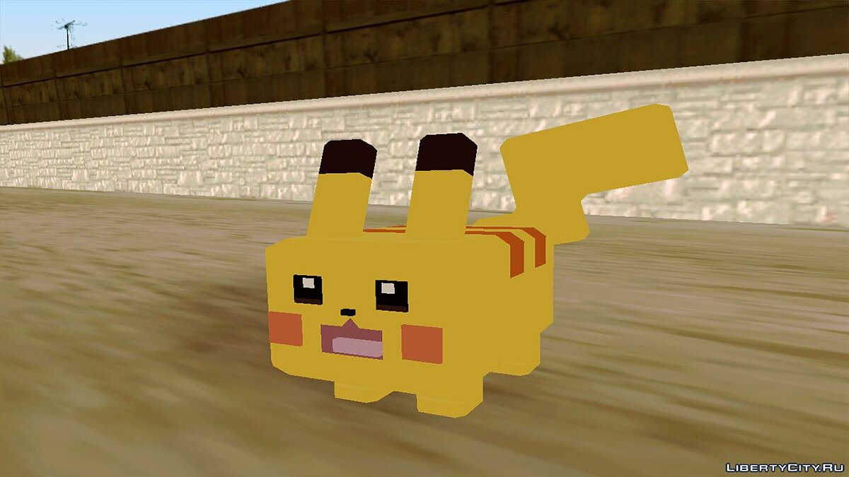 Download Pokemon Pikachu Skin For GTA San Andreas