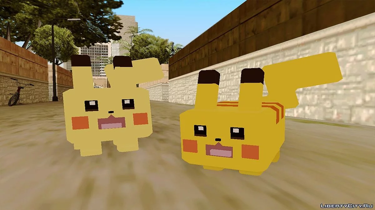 Pikachu Skin / GTA San Andreas