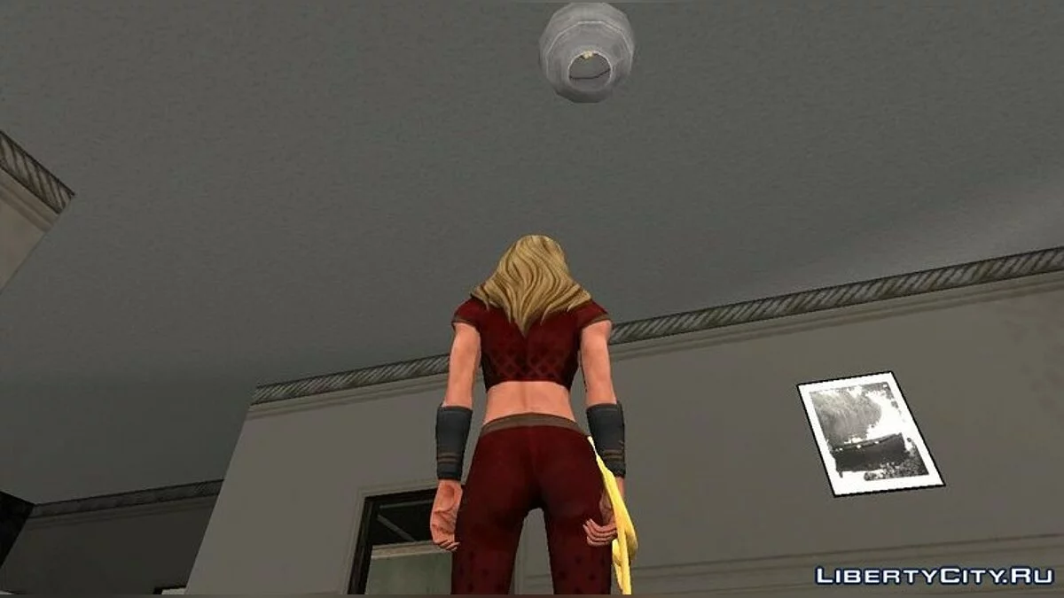 Wunderfrau aus DC Legends / GTA San Andreas