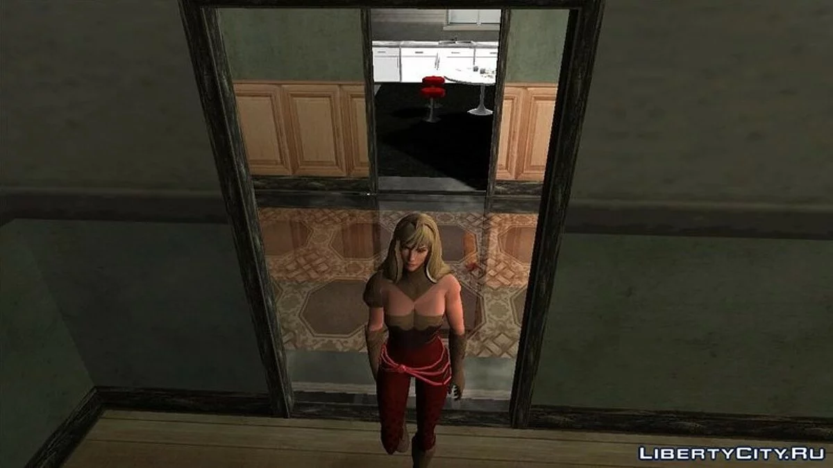 Wunderfrau aus DC Legends / GTA San Andreas