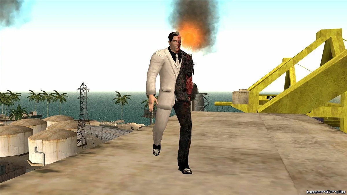 DC pack Alpha (5 skin) - Paket Karakter Komik / GTA San Andreas