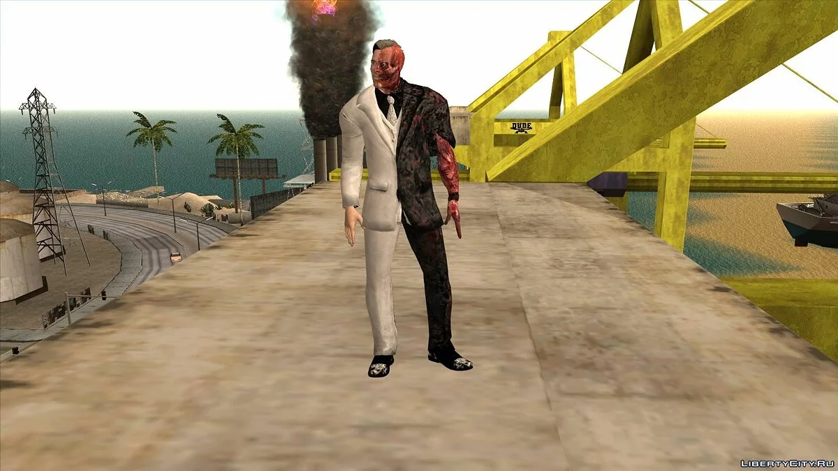 DC pack Alpha (5 skin) - Paket Karakter Komik / GTA San Andreas