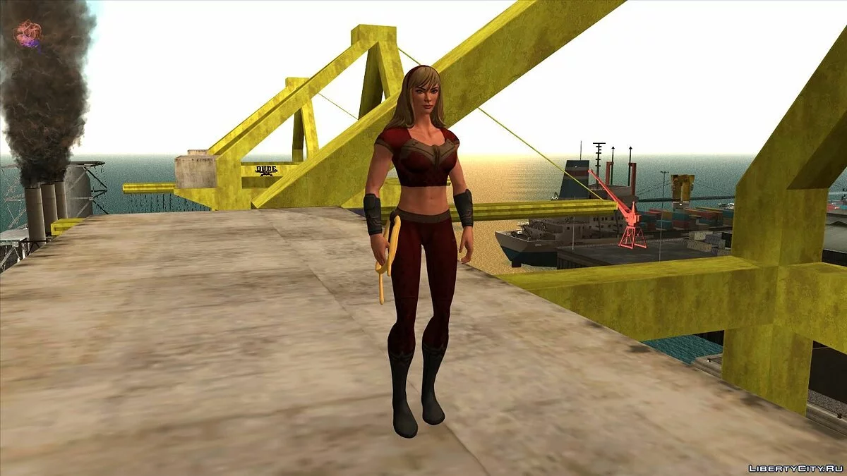 DC pack Alpha (5 skin) - Paket Karakter Komik / GTA San Andreas