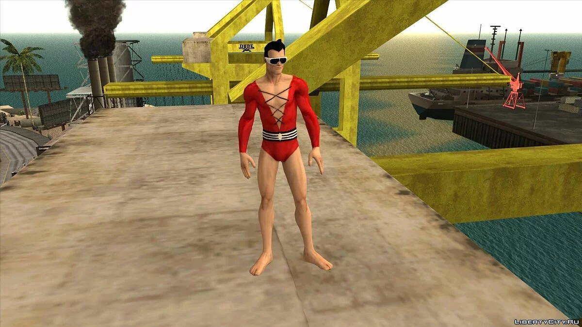 DC pack Alpha (5 skin) - Paket Karakter Komik / GTA San Andreas