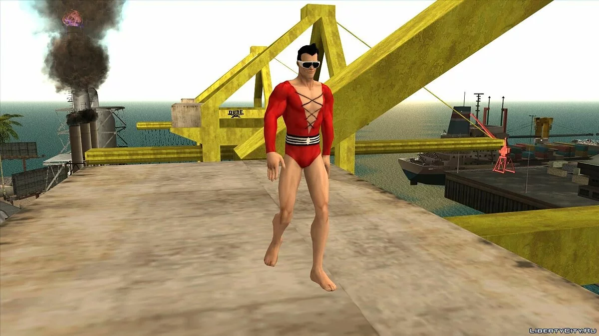 DC pack Alpha (5 skin) - Paket Karakter Komik / GTA San Andreas