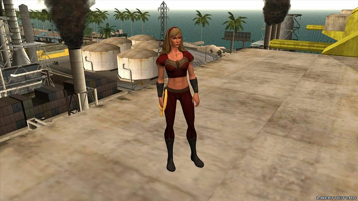 DC pack Alpha (5 skin) - Paket Karakter Komik / GTA San Andreas