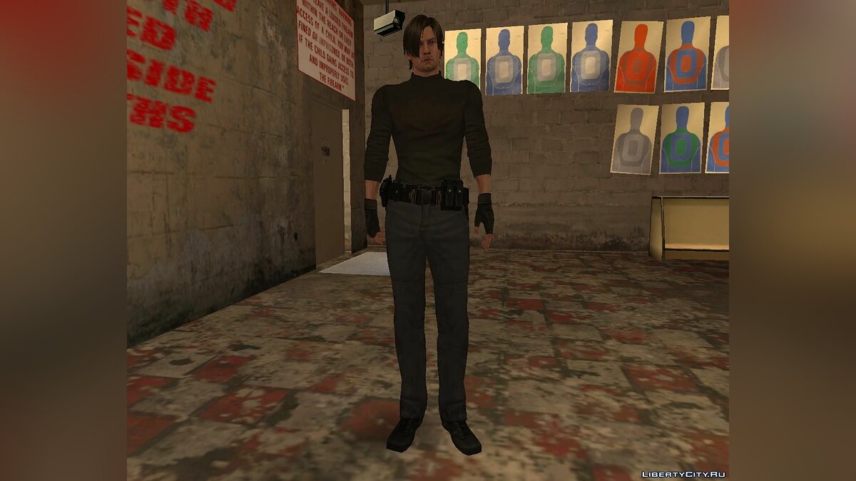 Download Debug model of Leon from the game 