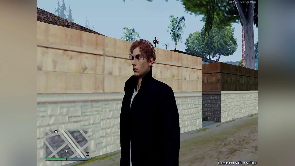 Leon S. Kennedy aus Resident Evil 2 Remake / GTA San Andreas