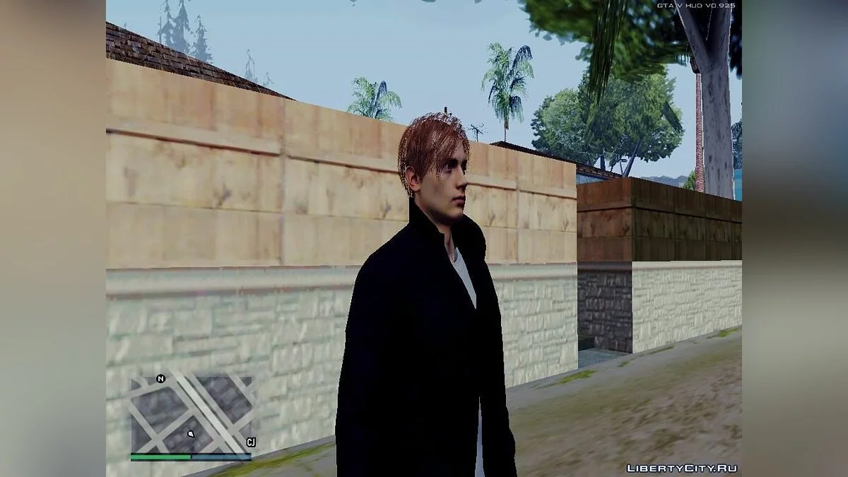 Leon S. Kennedy aus Resident Evil 2 Remake / GTA San Andreas