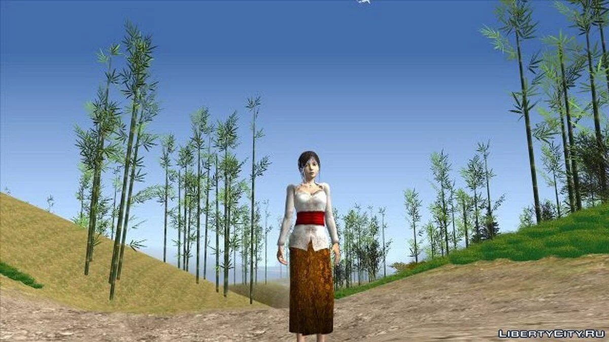 Linda Meilinda Skin-Sammlung aus dem Spiel "DreadOut" / GTA San Andreas