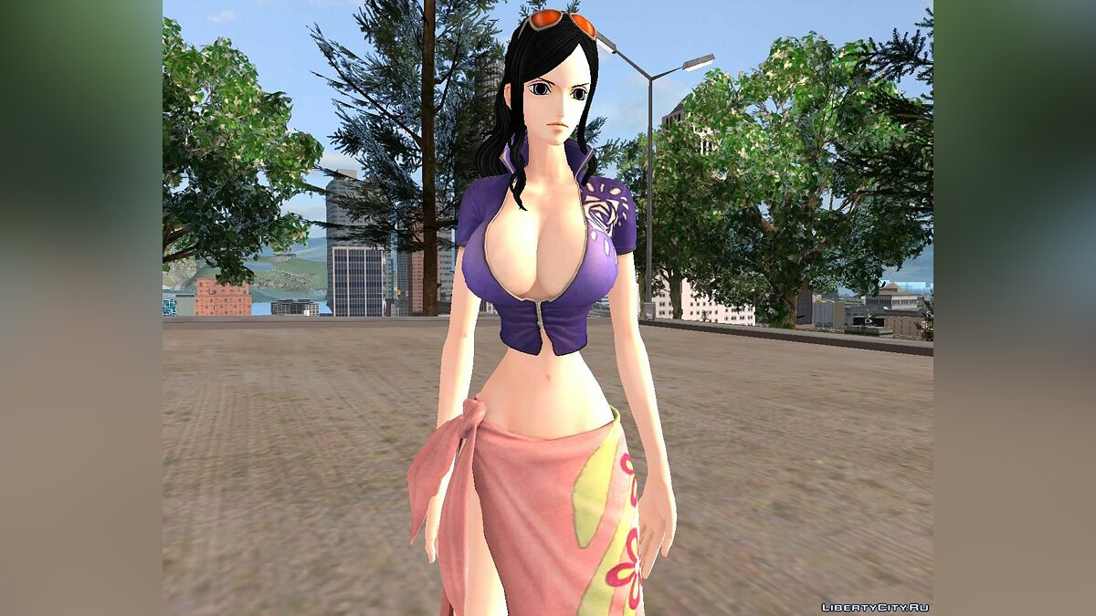 GTA 5 Mods Nico Robin Edition Z One Piece - GTA 5 Mods Website