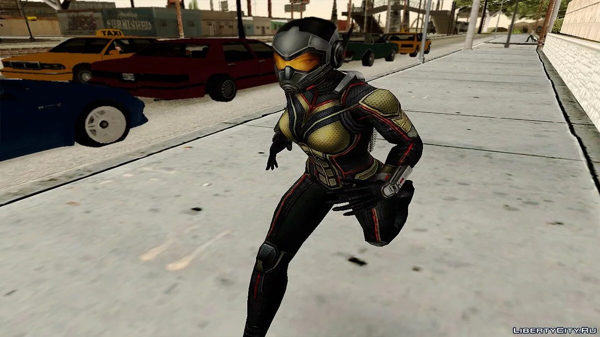 Оса з гри "Marvel Future Fight" / GTA San Andreas