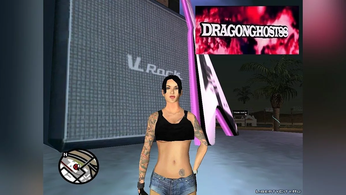 Rock Girl Skin / GTA San Andreas