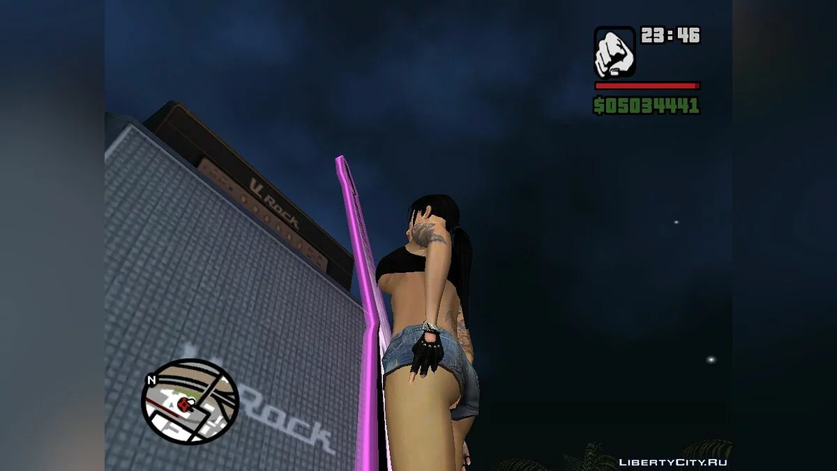 Rock Girl Skin / GTA San Andreas