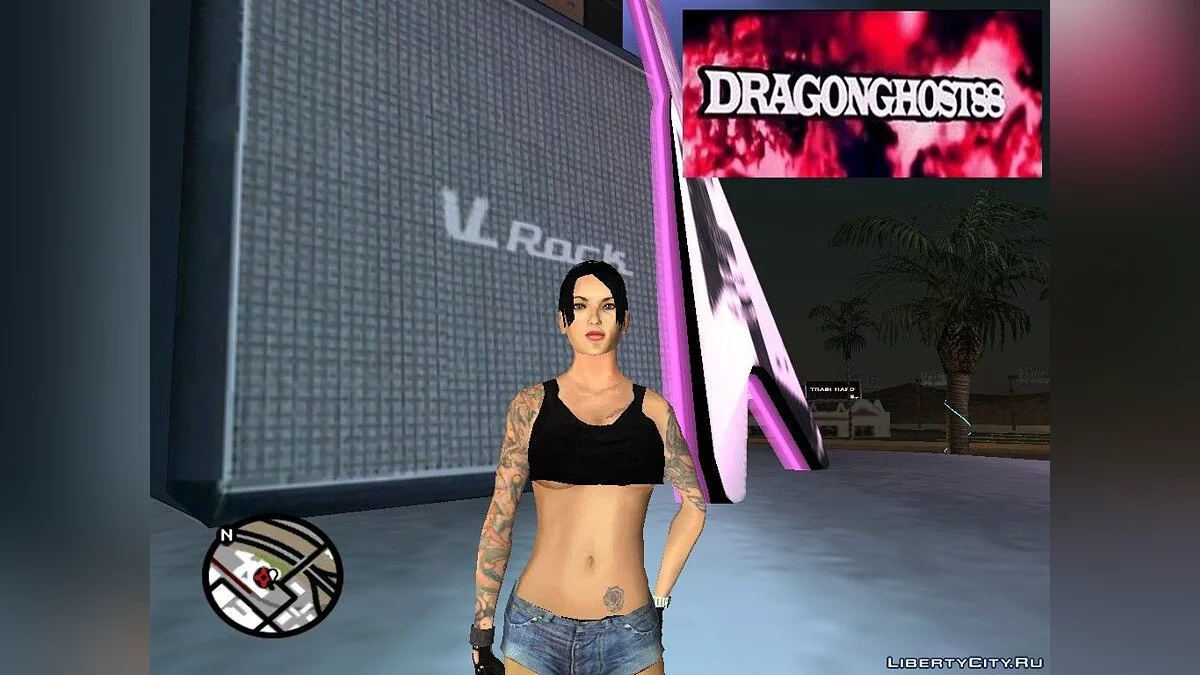 Rock Girl Skin / GTA San Andreas