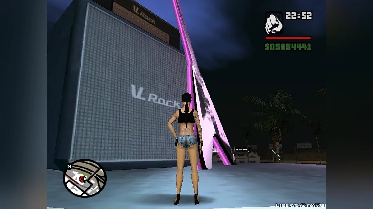 Rock Girl Skin / GTA San Andreas
