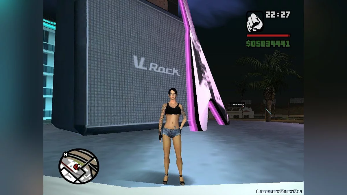 Rock Girl Skin / GTA San Andreas
