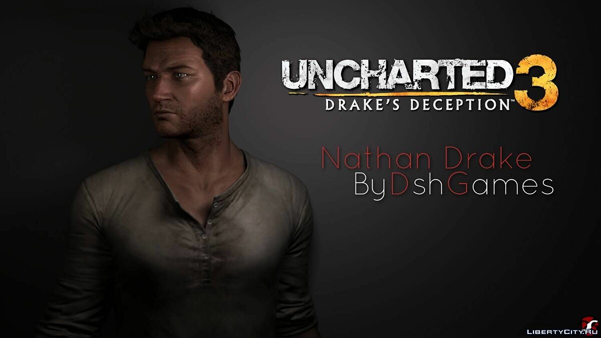 Nathan Drake Uncharted for GTA San Andreas