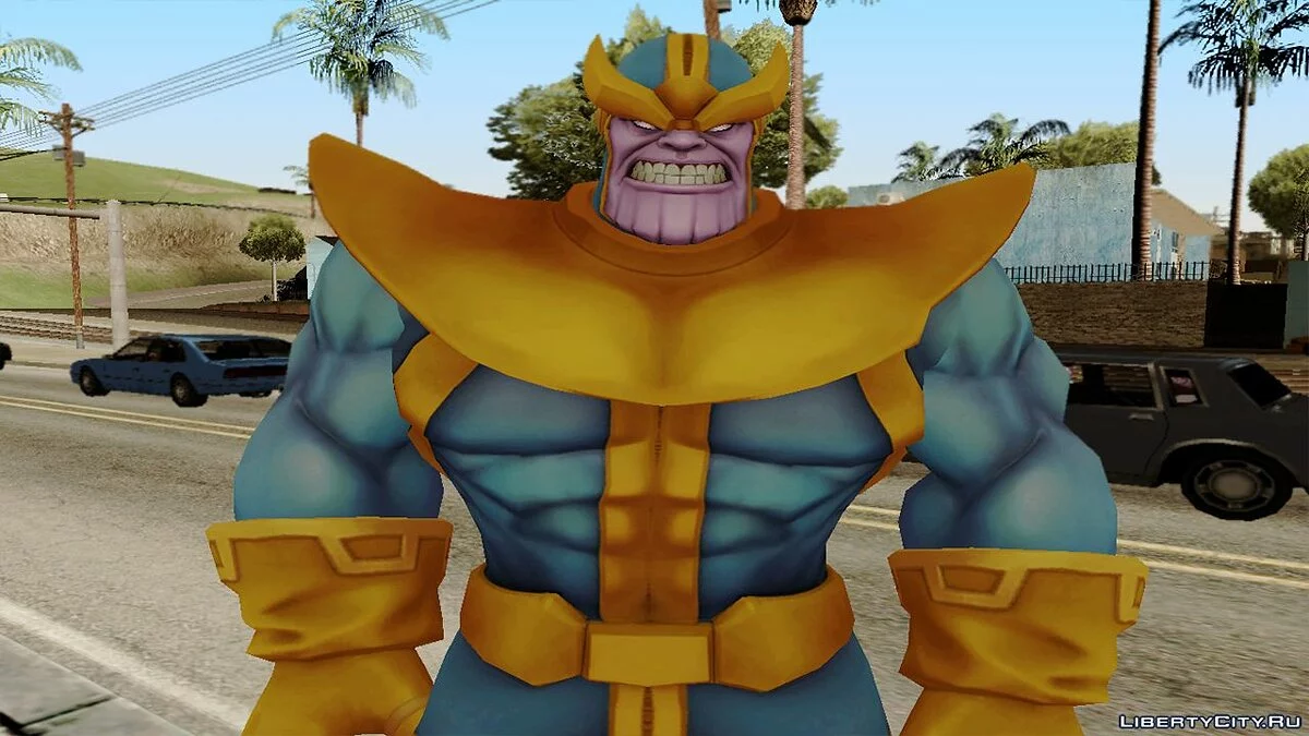 Thanos from the game